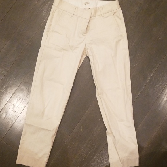 J. Crew Cropped Linen Pants - Picture 5 of 6